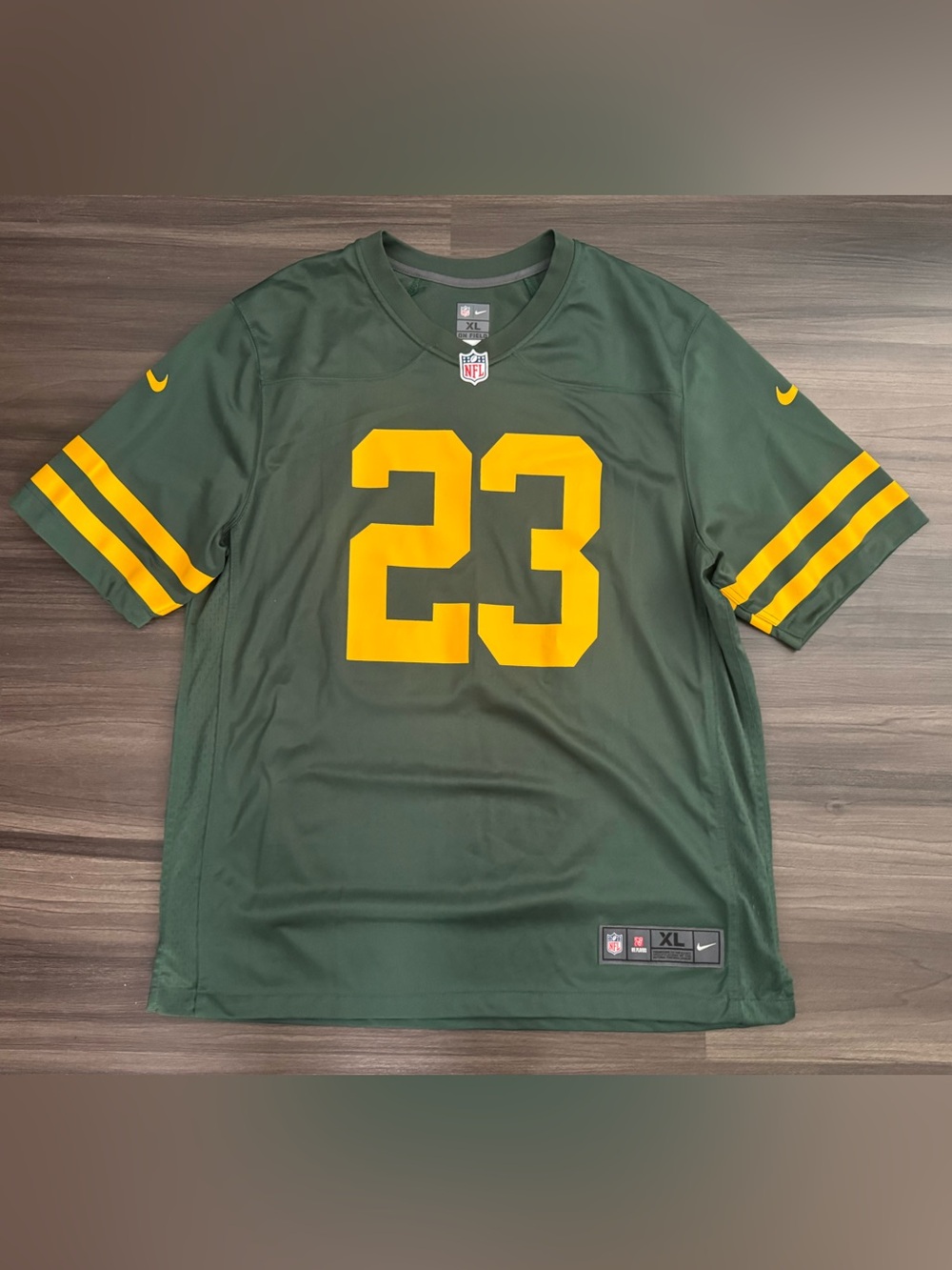 Nike Green Bay Packers Jaire Alexander #23 NFL On Field Game Home Jersey Men XL